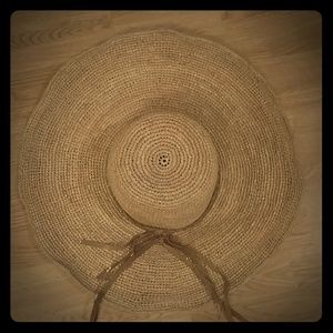 Florabella metallic raffia sunhat
